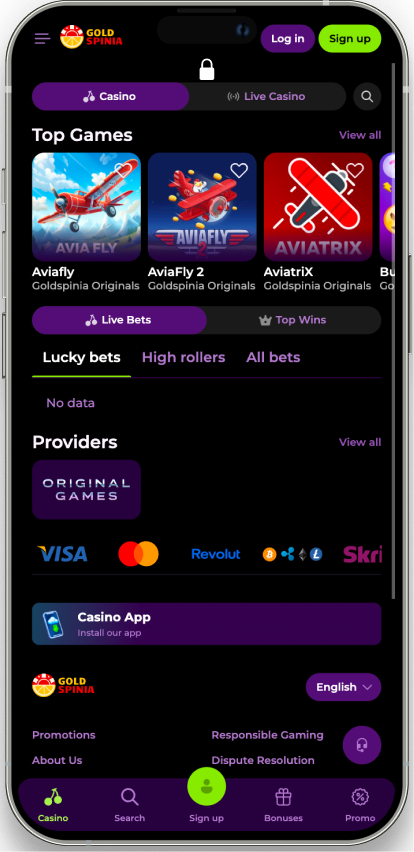 Bonuskong application